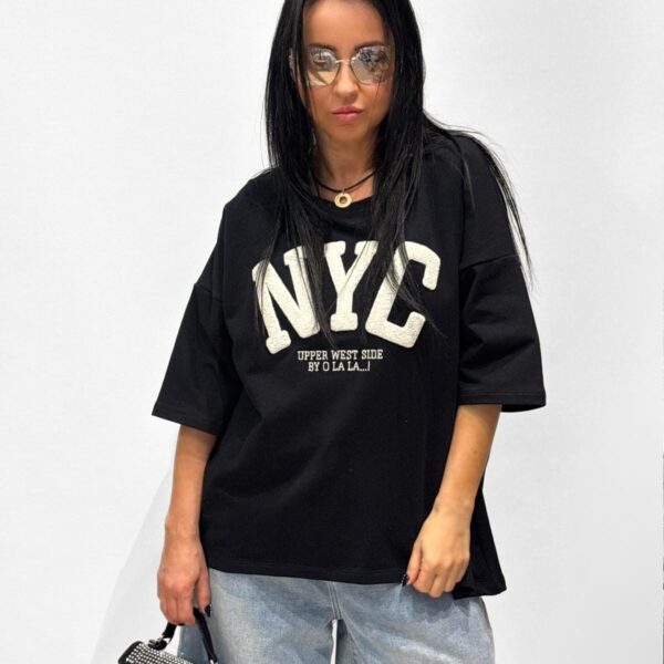 by o la la biały t shirt nyc