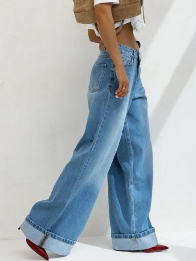 Spodnie COCOMORE LYON JEANS niebieskie - obrazek 3