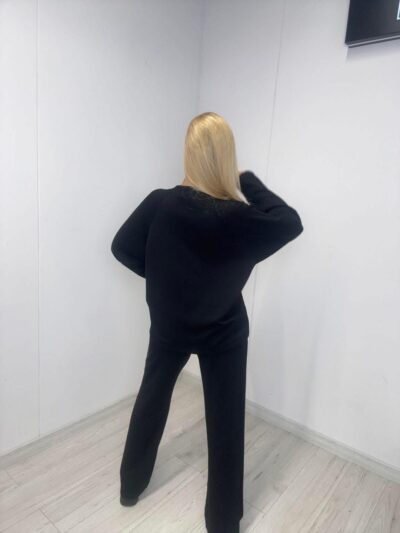 paparazzi fashion komplet dresowy brilliant brands czarny